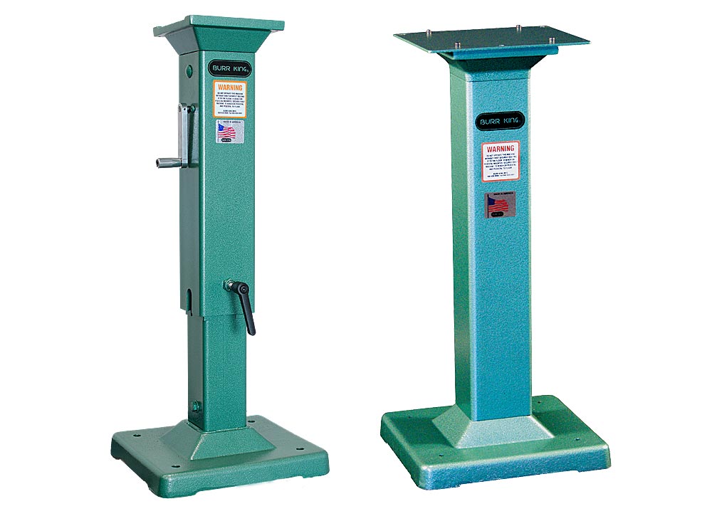 Adjustable and fixed height pedestals
